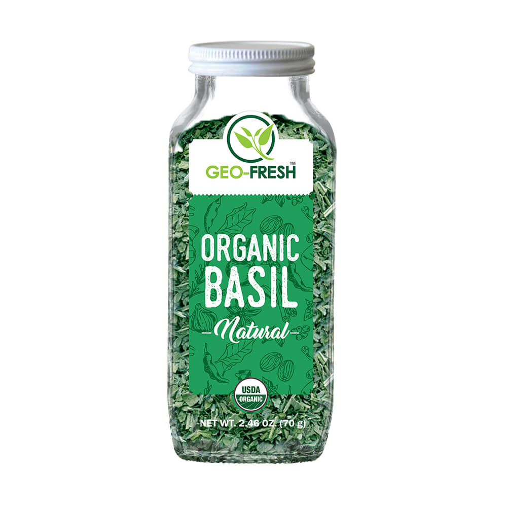 Basil | USDA Organic - Geo Fresh - 70gm