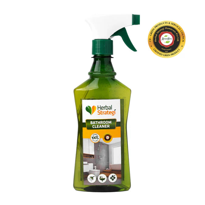 Bathroom Cleaner Non Toxic And Biodegradable - Herbal Strategi - 500ml
