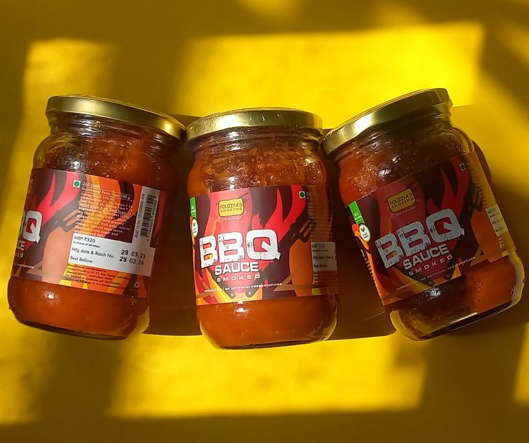 BBQ Sauce - 100% Natural Ingredients - No Added Preservatives - Fouziya&