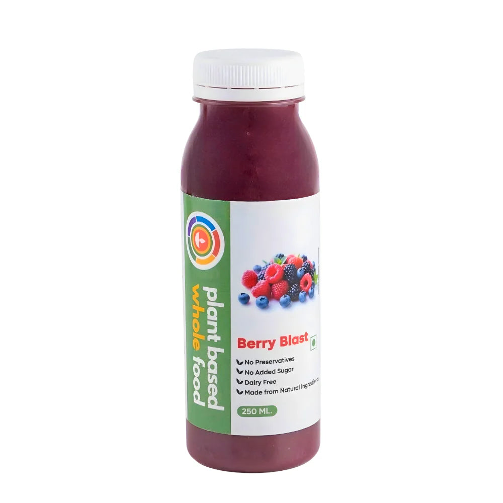 Juice | Antioxidant Rich (Berry Blast) -100% Vegan - No Added Preservatives ,Lactose-free, No Refined Sugars , Synthetic Colors-Plant Based Whole Food- 250ml