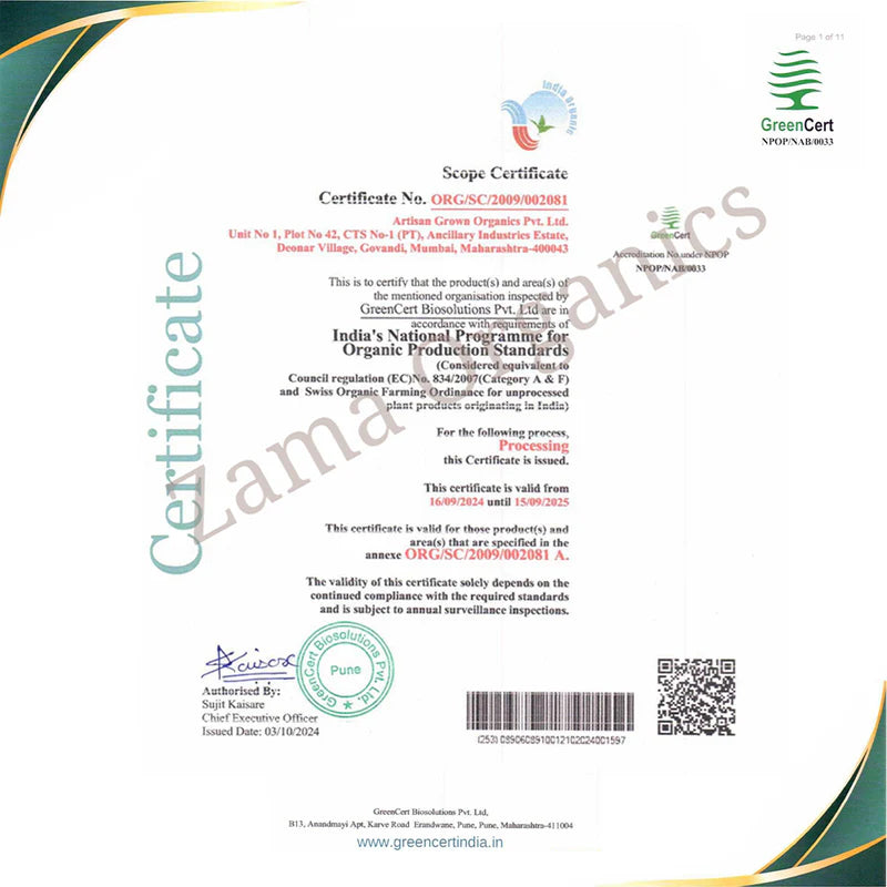 Pepper Powder | Black - Zama Organic - 100gm