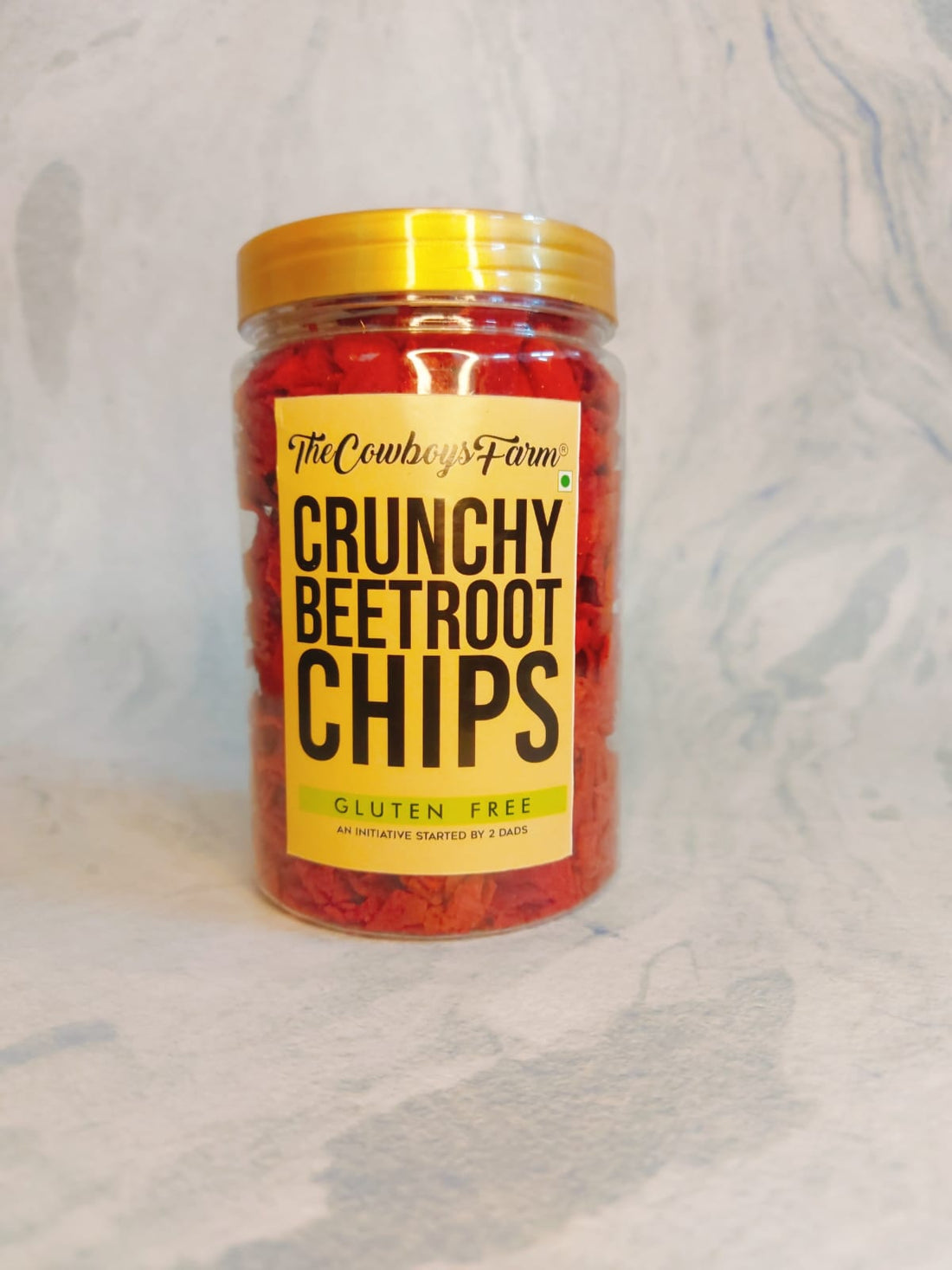 Chips | Beetroot Chips (Crunchy) - Gluten Free, No Flavor Enhancer, No Artificial Colors &amp;amp; No Added Preservatives - Natural Ingredients - The Cow Boys Farm – 160gm