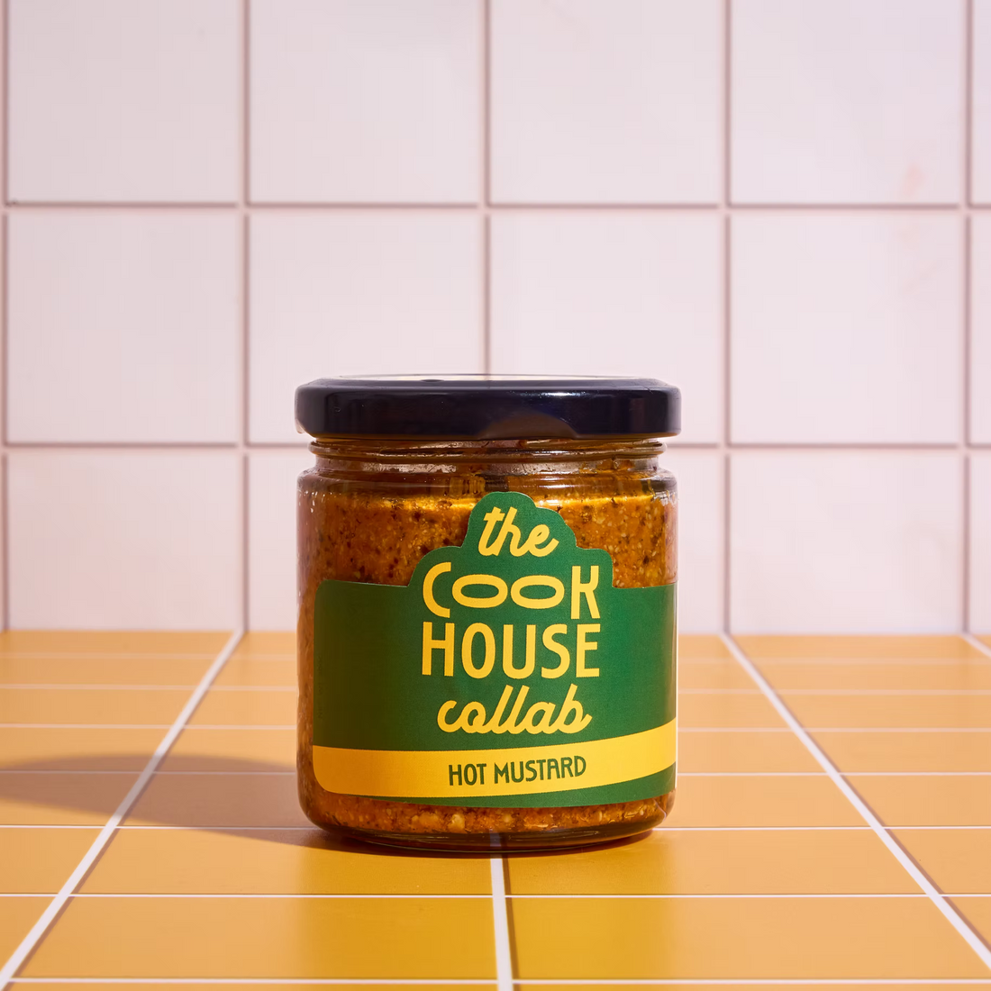 Hot Mustard | Made With Organic Ingredients - No Added Preservatives & No Additives - The Cook House Collab - 330gm