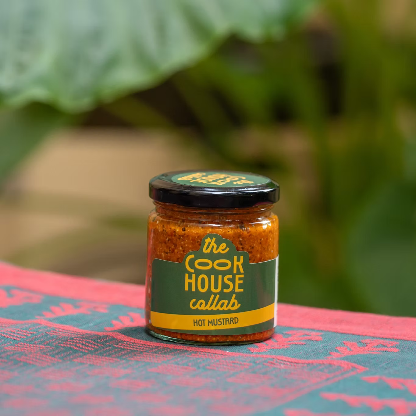 Hot Mustard | Made With Organic Ingredients - No Added Preservatives &amp; No Additives - The Cook House Collab - 330gm