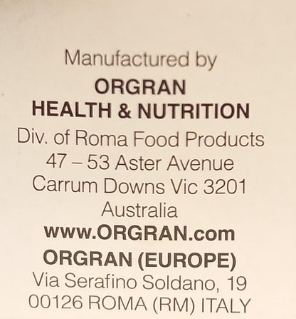 Apple &amp;amp; Cinnamon Pancake Mix - Vegan, Gluten Free, Dairy Free, Yeast Free, Wheat Free &amp;amp; Egg Free - Orgran - 375gm
