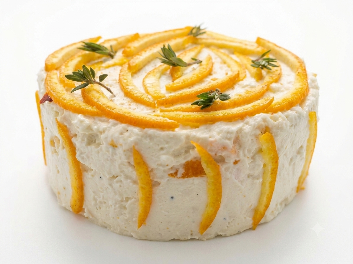 Cheese | Citrus Thyme Goat Cheese Wheel - Fresh Marinated  - No Preservatives - Nature&