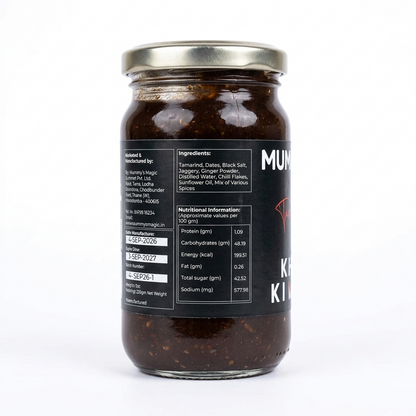 Chutney | Tangy Harmony (Imli Khajoor Ki Chutney)-Vegan -Handcrafted flavour - No Preservatives or artificial additives – Mummy&