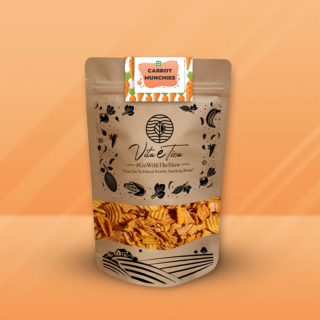 Chips | Carrot Munchies (Carrot Chips) - Baked - Chef&