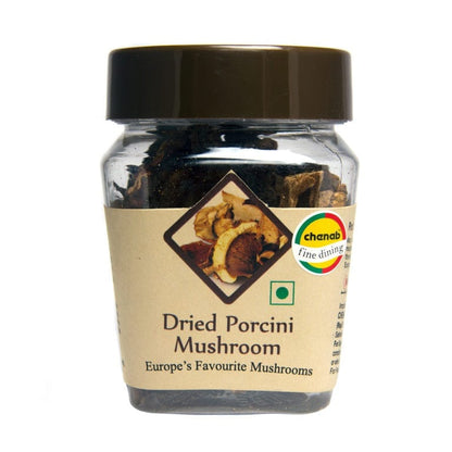 Mushrooms | Dried Porcini Mushrooms – Chenab – 30gm