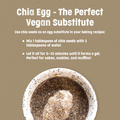 Chia Seeds | USDA Organic - Just Organik - 250gm