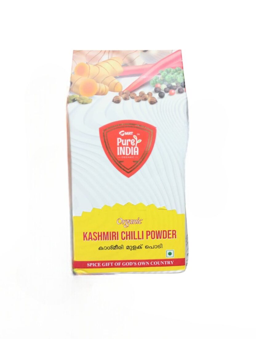 Kashmiri Chilli Powder - Organic - MRT Organics – 100gm