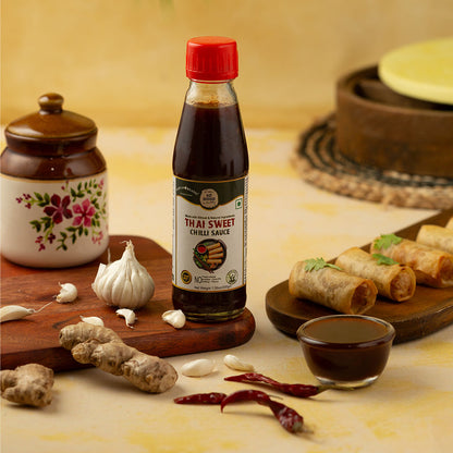 Sauce | Thai Sweet Chilli Sauce - Ethical &amp; Natural -No Preservatives, Artificial Flavour &amp; Synthetic Colour - SOSE - 100gm