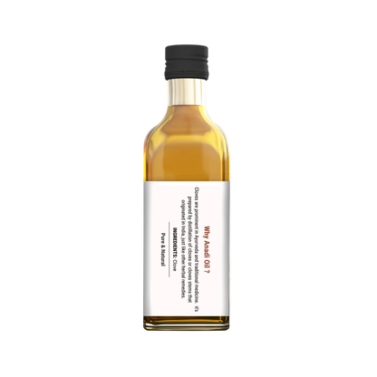 Clove Oil | Essential - High Oil Content For Toothache Relief - Lal Pari Laung Tel - High Eugenol Content &amp; Anti Inflammatory Properties - Anadi - Dawn Lee - 20ml