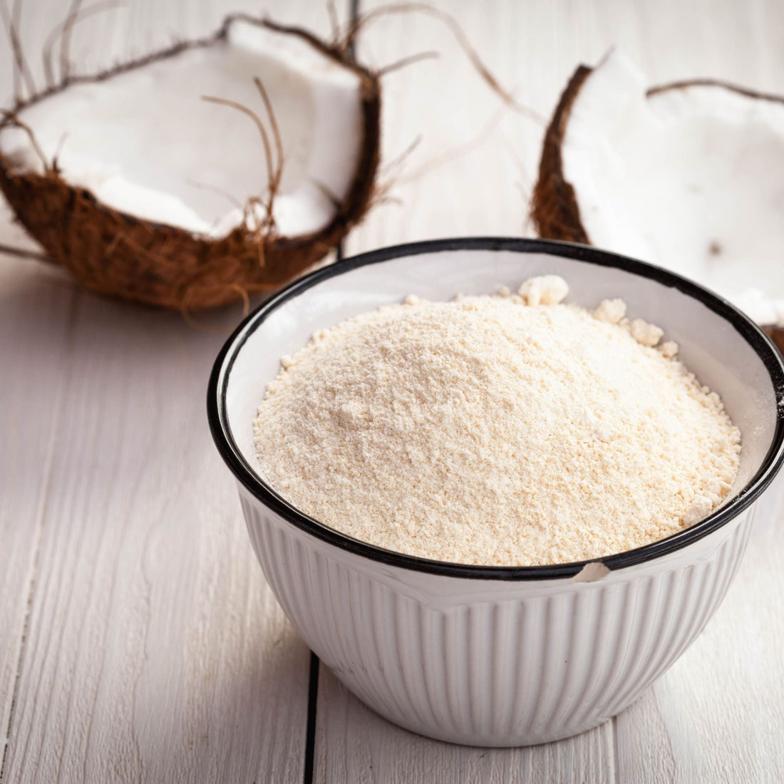 Flour | Super Keto - Natural - Gluten Free, Keto Friendly, High In Fiber, No Added Chemicals &amp; No Added Preservatives - Nutty Yogi - 500gm