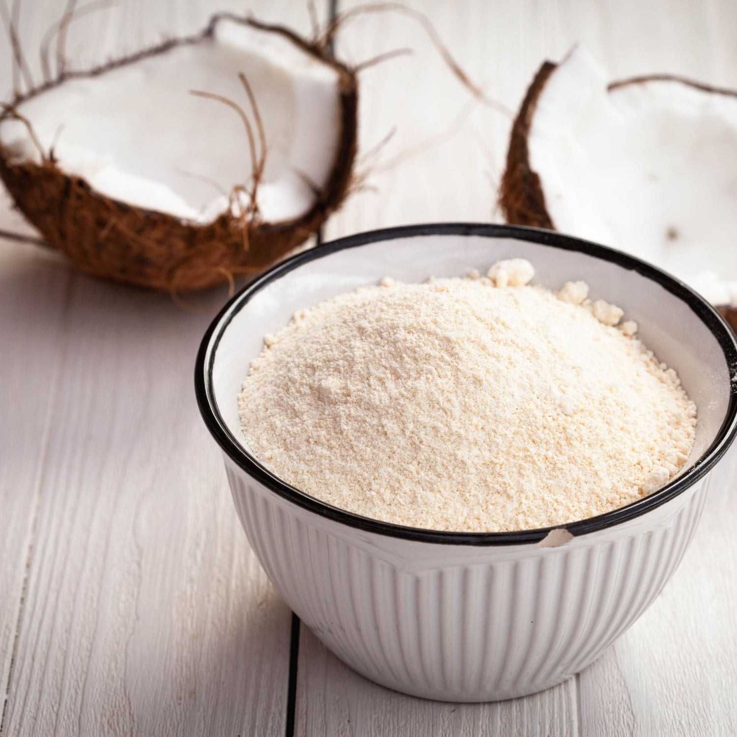 Flour | Super Keto - Natural - Gluten Free, Keto Friendly, High In Fiber, No Added Chemicals &amp; No Added Preservatives - Nutty Yogi - 500gm