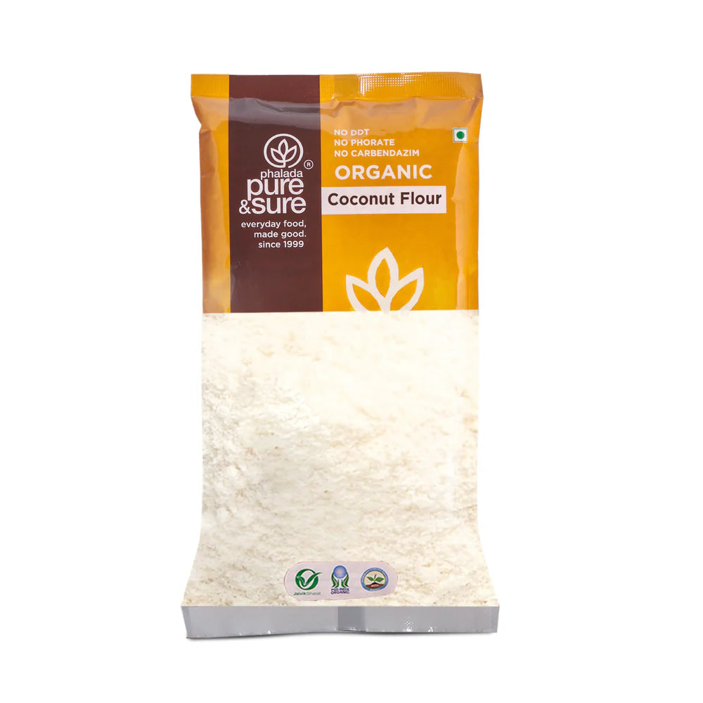 Coconut Flour - Organic - Gluten Free - Pure And Sure - 350gm