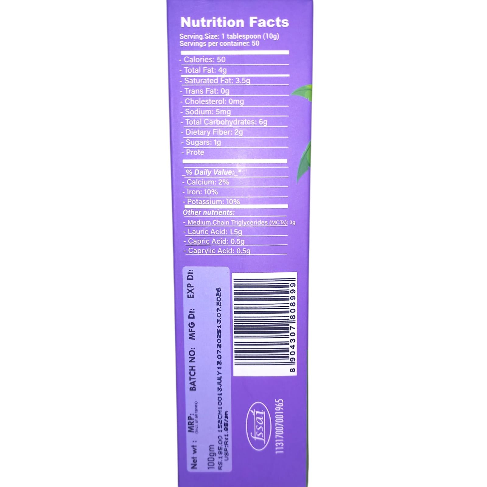 Coconut Powder | Coconut Milk Powder - Taste Of Kerala – Gluten Free &amp; High In MCT - MRT Organics – 250gm