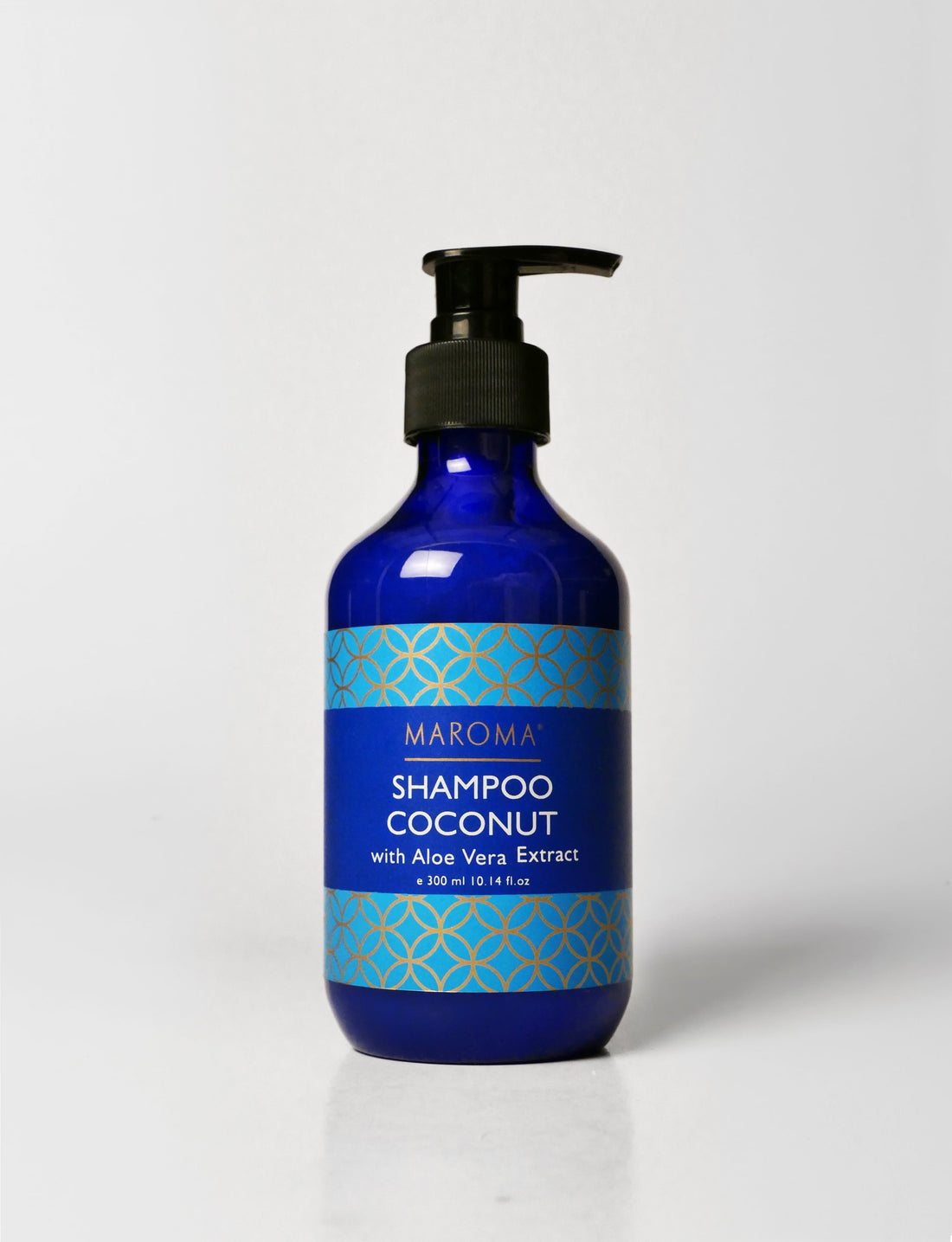 Shampoo | Shampoo Coconut (With Aloe Vera Extract) - Vegan, Cruelty Free, Palm Oil Free, No Parabens, Synthetic Fragrances &amp; No Artificial Color - Maroma - 300ml
