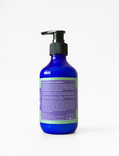 Conditioner | Tea Tree Conditioner (With Lavender Extract) - Vegan, Cruelty Free, Palm Oil Free, No Parabens, Synthetic Fragrances &amp; No Artificial Color - Maroma - 275ml