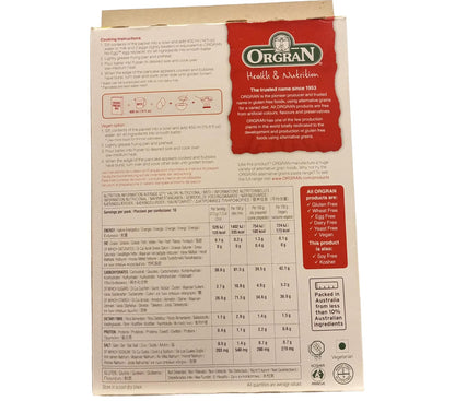 Apple &amp;amp; Cinnamon Pancake Mix - Vegan, Gluten Free, Dairy Free, Yeast Free, Wheat Free &amp;amp; Egg Free - Orgran - 375gm