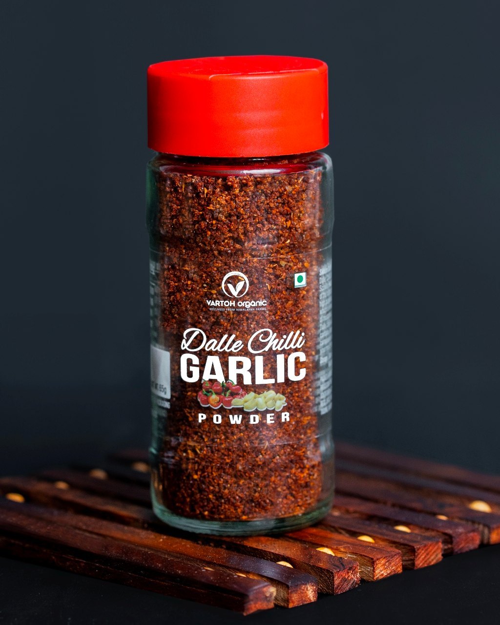 Garlic Powder | Dalle Chilli Garlic Powder - Vartoh Organic – 65gm