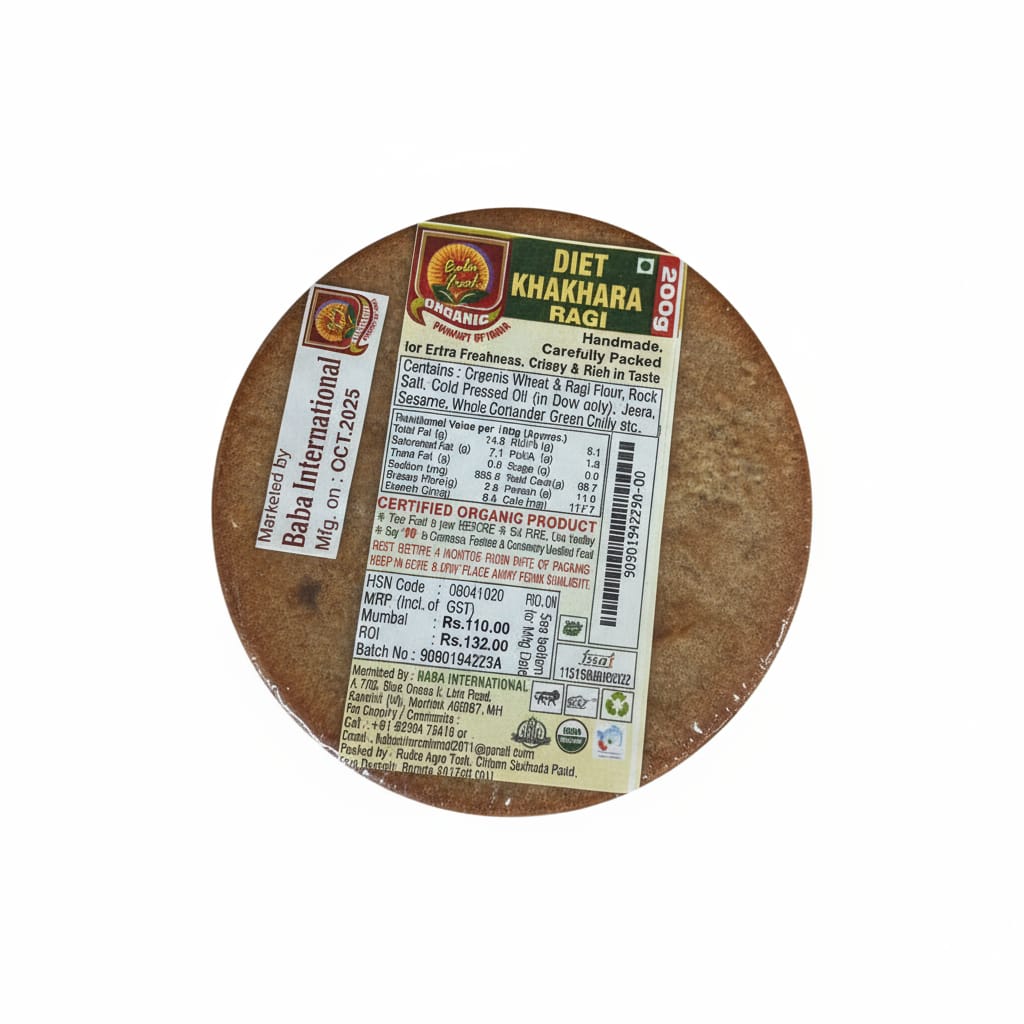 Diet Khakhara Ragi – Baba Fresh – 200gm