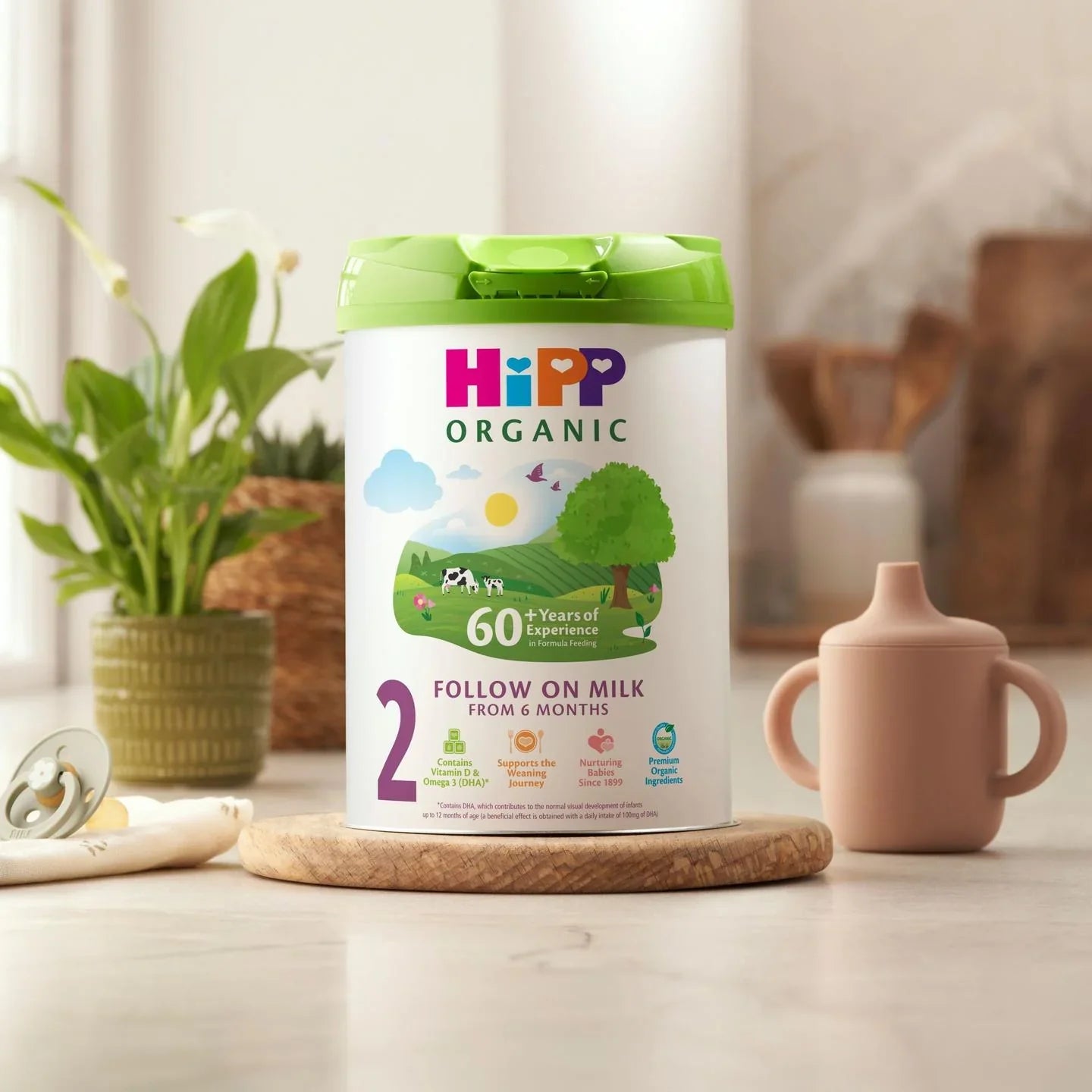 Follow On Milk Powder Stage 2 (6month+)- Made in Germany – No Chemicals, Artificial &amp; Preservatives - Hipp Organic – 800gm