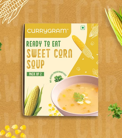 Soup | Sweet Corn Soup – No Additives &amp; Preservatives – Currygram – 300gm