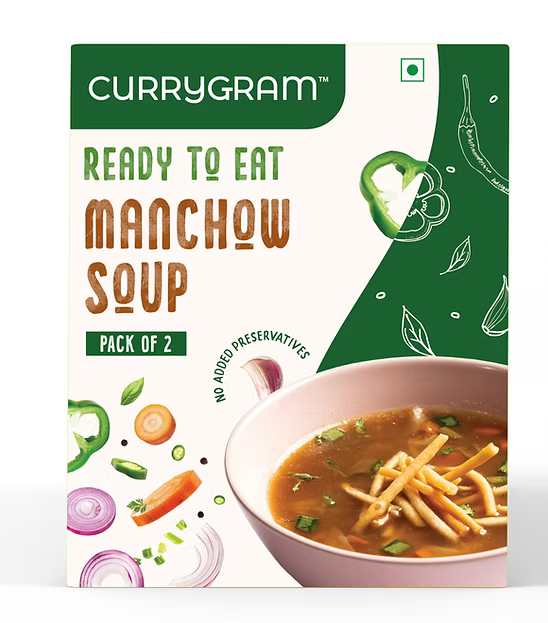 Soup | Manchow Soup – No Additives &amp; Preservatives, No Cholesterol, &amp; Trans Fat – Currygram – 300gm
