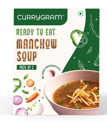 Soup | Manchow Soup – No Additives &amp; Preservatives, No Cholesterol, &amp; Trans Fat – Currygram – 300gm