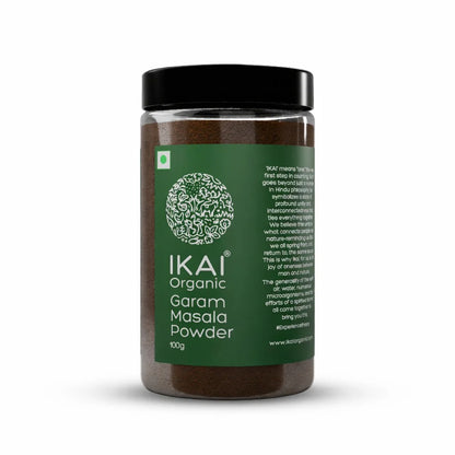 Masala Powder | Garam Masala Powder -Blended Spices  - No Preservatives- Ikai Organic – 100gm