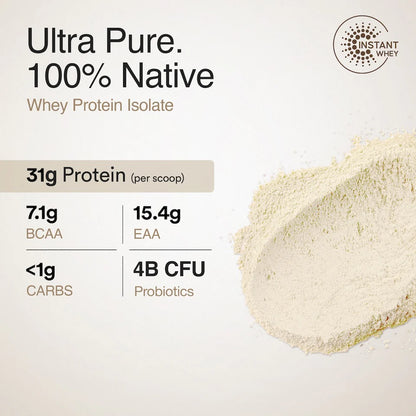 Protein Powder | Whey Protein Isolate – Unflavored – 31gm Protein – Gluten Free, Builds Lean Muscle Mass, Improves Strength &amp; Endurance, Increases Power Output, Accelerates Muscle Recovery &amp; Promotes Weight Management – Wellbeing Nutrition – 1000gm