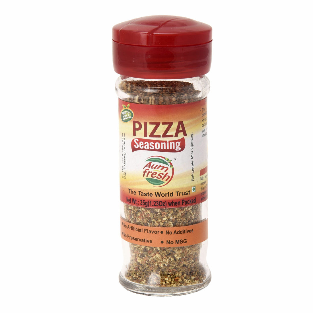Pizza Seasoning - Aum Fresh - 35gm
