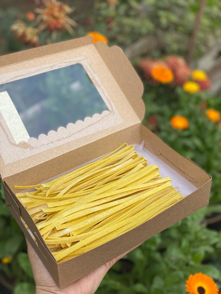 Pasta | Eggfree Fettuccine Pasta - No Refined Flour - Our Pasta Lab – 200gm