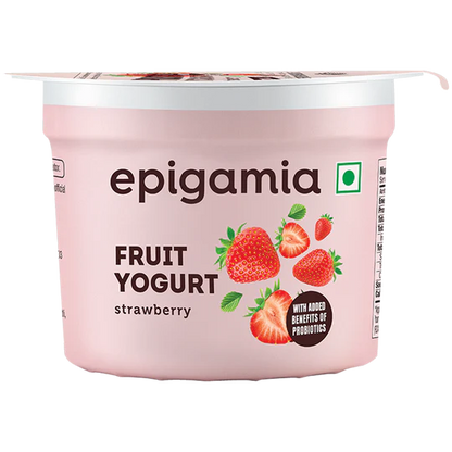 Fruit Yogurt Strawberry – Epigamia – 75gm