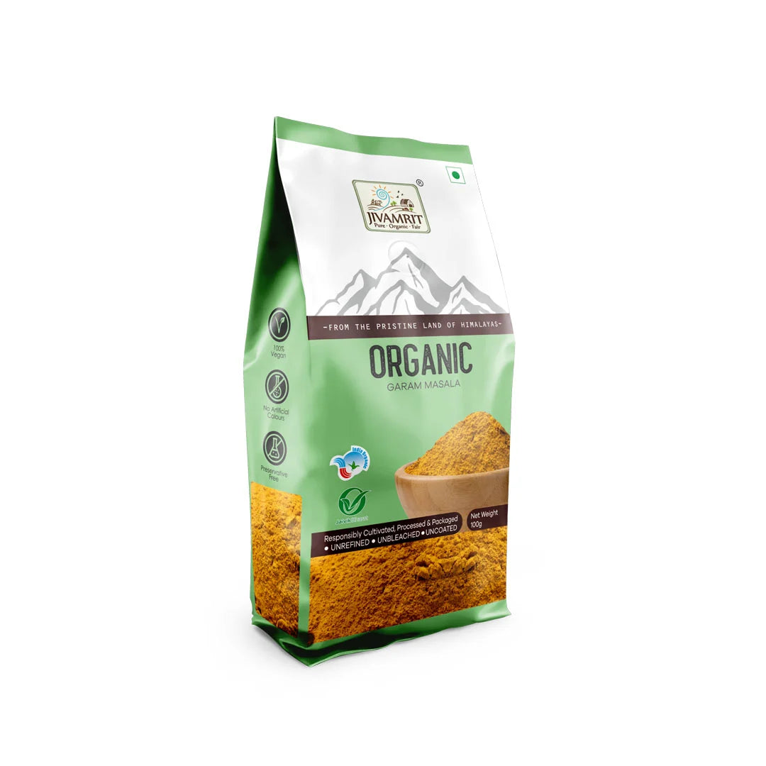 Masala Powder | Organic Garam Masala Powder - No Preservatives- Jivamrit – 100gm