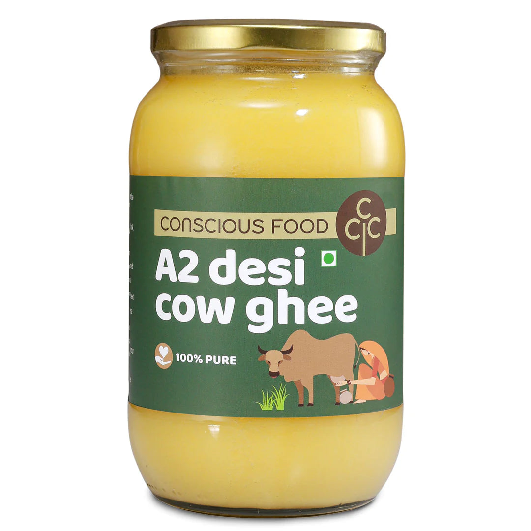 Ghee | A2 Cow Desi Ghee - Conscious Food – 1000ml