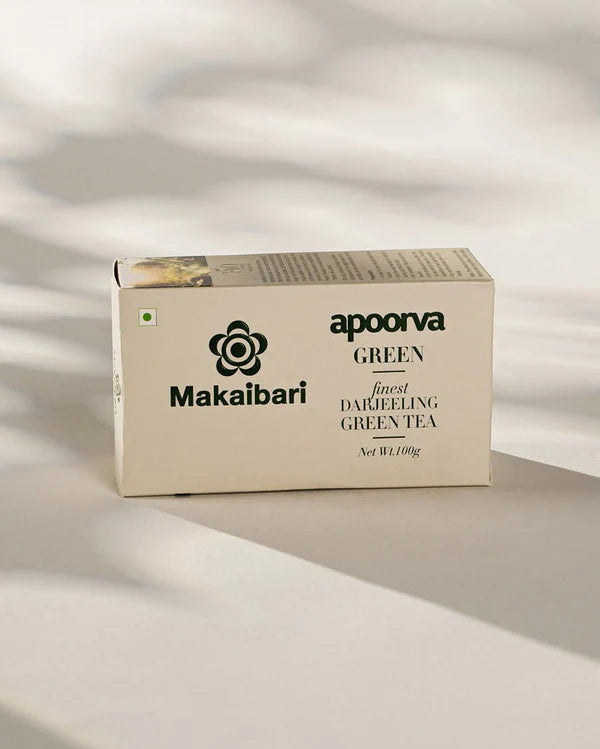 Tea | Green Tea Leaf - Organic - Darjeeling - Makaibari - 100gm