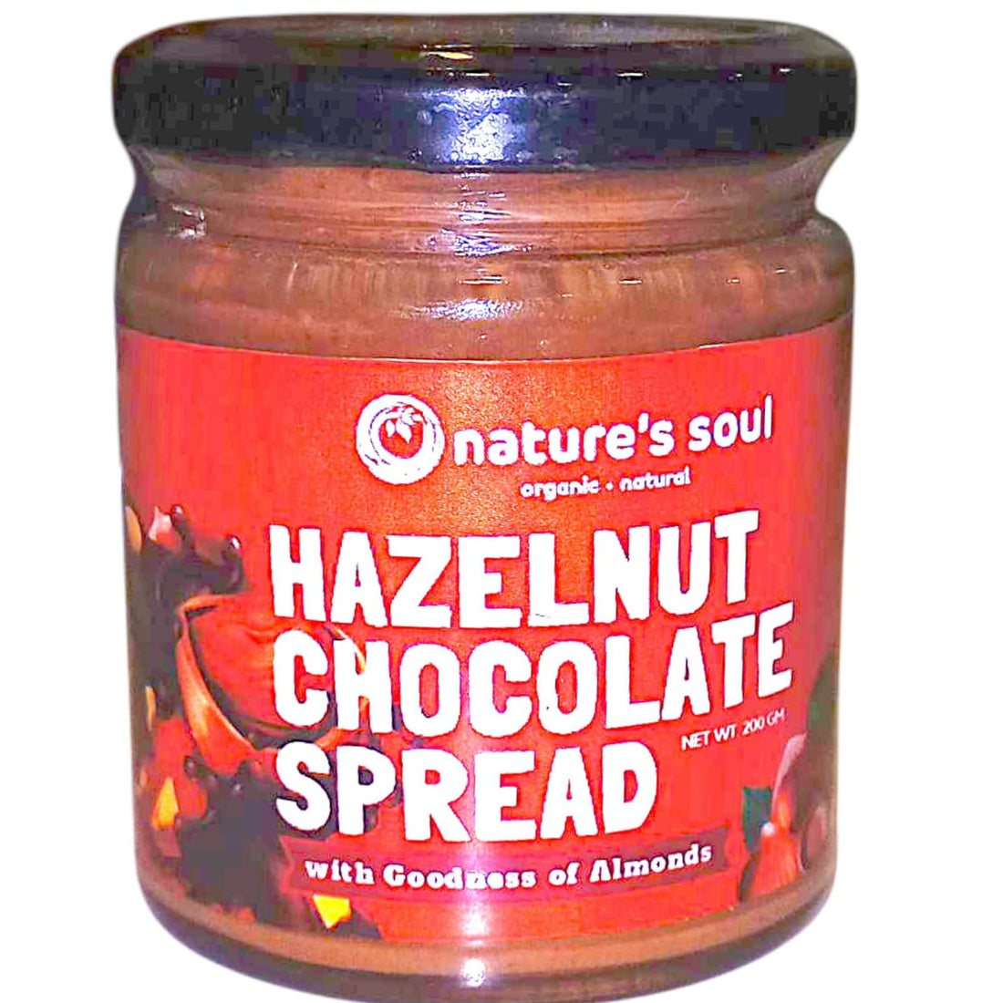 Spread | Hazelnut Chocolate Spread  (With Goodness Of Almonds) – Vegan, Gluten Free, No Artificial Flavour, No Palm Oil &amp; No Added Preservatives – Nature&
