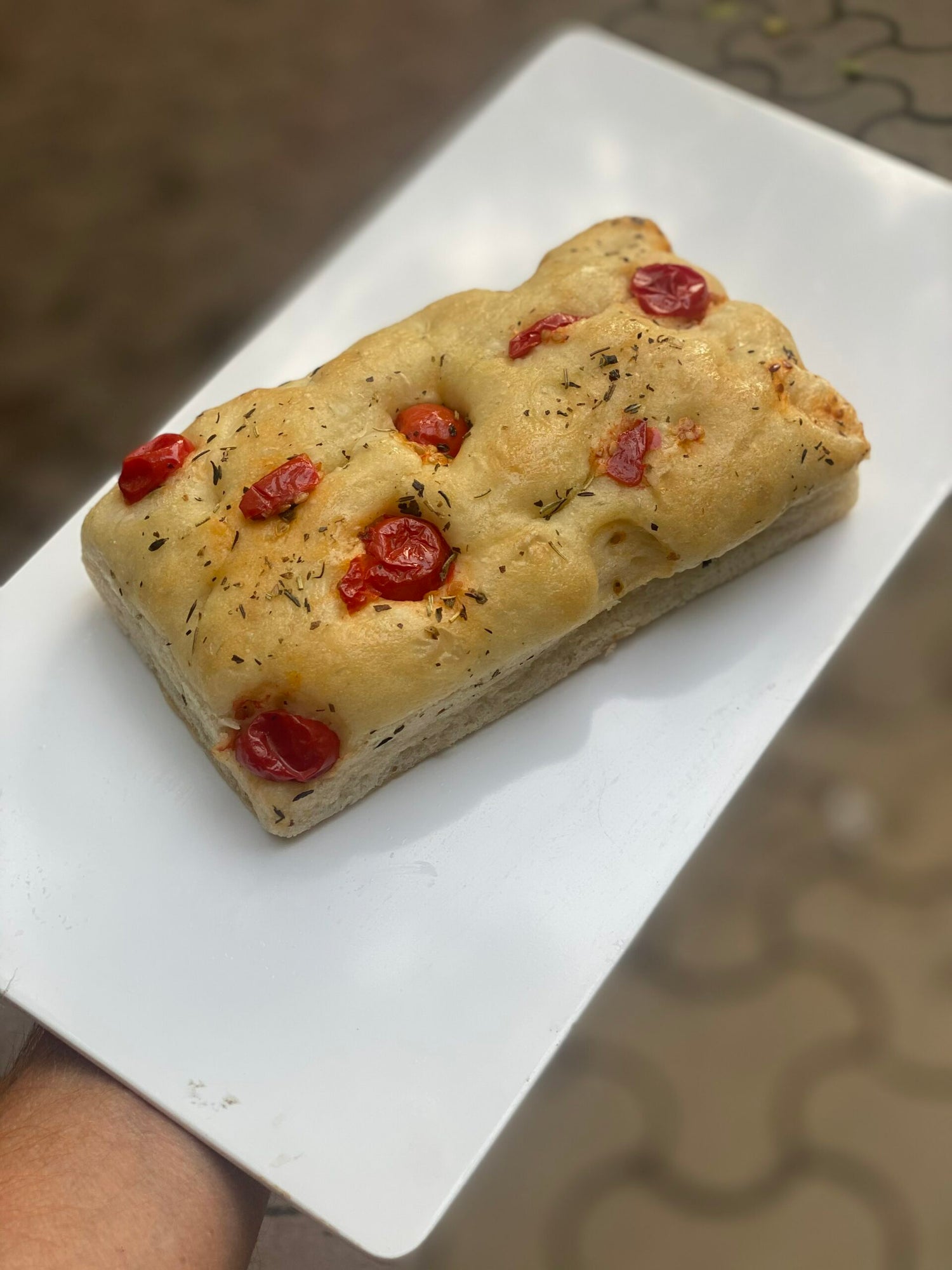 Baby Tomato Foccia | No Bread Improver, Emulsifiers, Stabiliser, No Preservatives &amp;amp; No Flavour Enhancer Or No Refined Sugar - Nature&