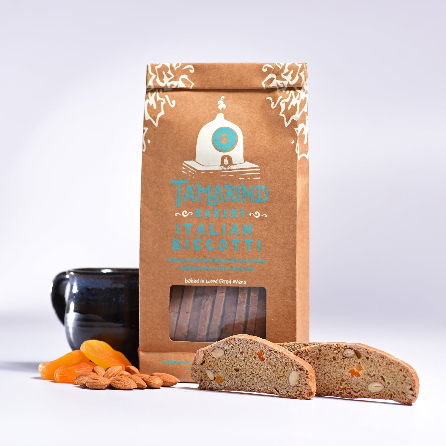 Biscotti | Italian Biscotti – Baked In Wood Fired Ovens - Tamarind Bakery – 150gm