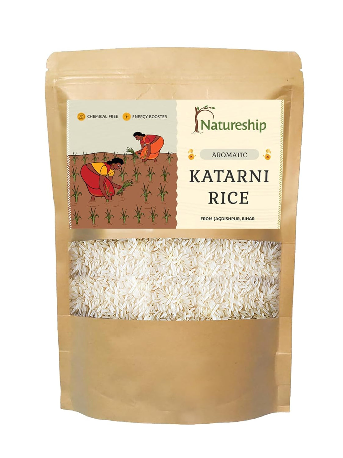 Rice | Katarni Rice - Premium - Aromatic - No Added Chemical - Natureship - 1000gm
