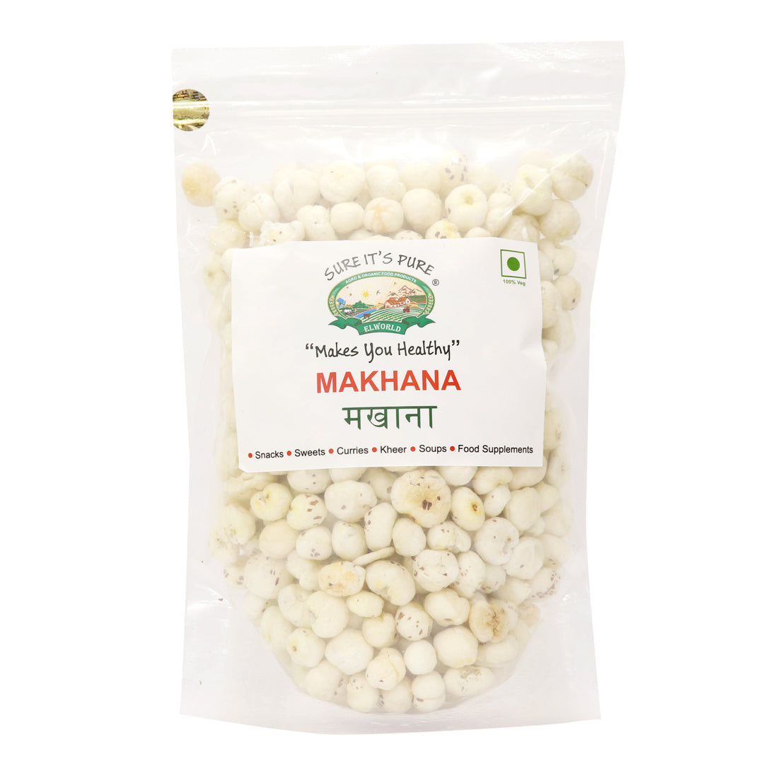 Makhana – Elworld Organic – 125gm