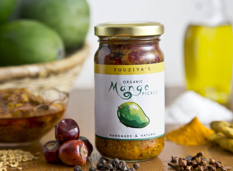 Pickle| Mango Pickle | 100% Natural Ingredients- Handcrafted - All Natural – No Added Artificial Preservatives – Fouziya’s Cooking – 200gm