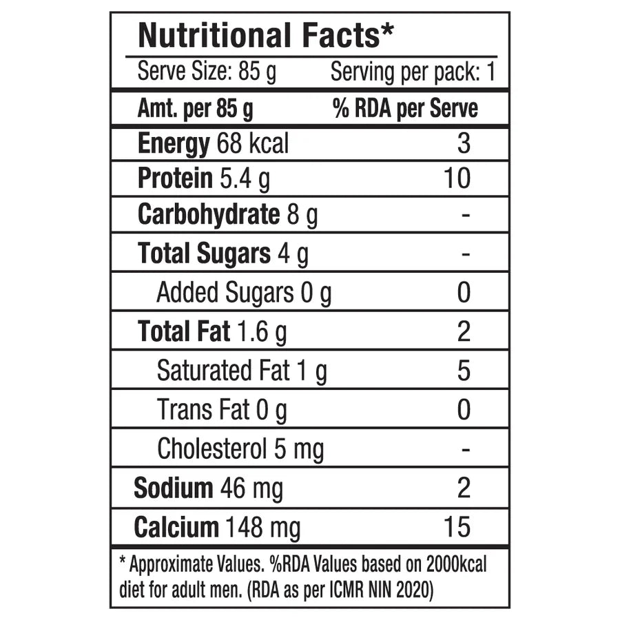 Yogurt | Greek Yogurt - Mixed Berries - 5g Protein - No Added Preservatives &amp; No Added Sugar - Epigamia - 85gm