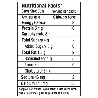 Yogurt | Greek Yogurt - Mixed Berries - 5g Protein - No Added Preservatives &amp; No Added Sugar - Epigamia - 85gm