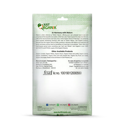 Moong Split - USDA Organic - Just Organik - 500gm