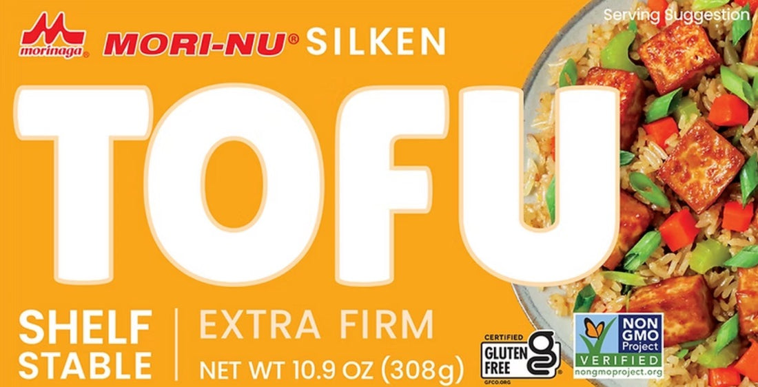 Tofu | Silken Tofu Extra Firm – Shelf Stable – Vegan, Gluten Free, Dairy Free & Low In Fat – Morinu – 308gm