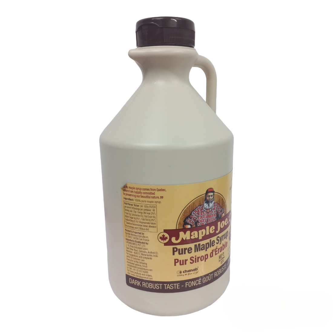 Maple Syrup | Dark Robust Taste – 100% Pure &amp;amp; Natural – No Additive &amp;amp; Chemical Free – Maple Joe – 1320gm