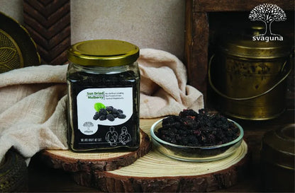 Mulberry | Sun Dried – No Preservatives &amp; No Artificial Coloring – Svaguna – 100gm